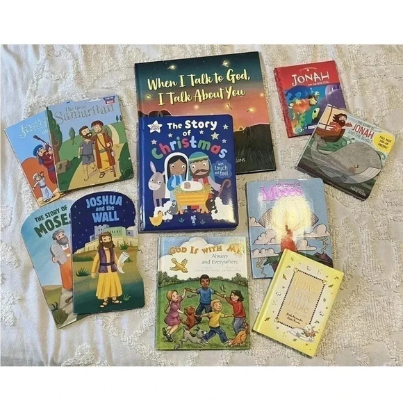 Collection Of Kids Books- Books Of God Total Of 11 Books In This Great Collectio - Picture 1 of 1